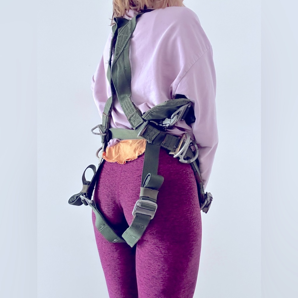 Vintage Military Paratrooper 🪂 Parachute Safety Harness